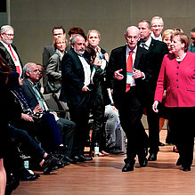 Opening Ceremony Ganten, Merkel