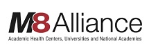 Logo: M8 Alliance of Academic Health Centers, Universities and National Academies